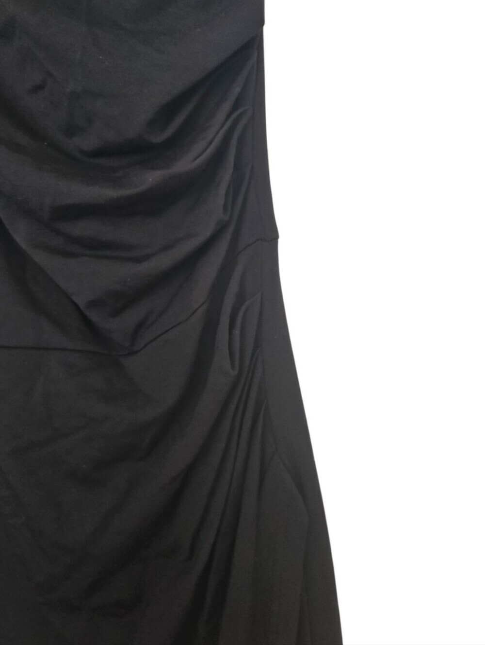 🖤 Sarin Mathews One-Shoulder Ruched Black Cocktail Dress | Size Small - Picture 6 of 8